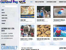 Tablet Screenshot of lucasholtomcarnival.com